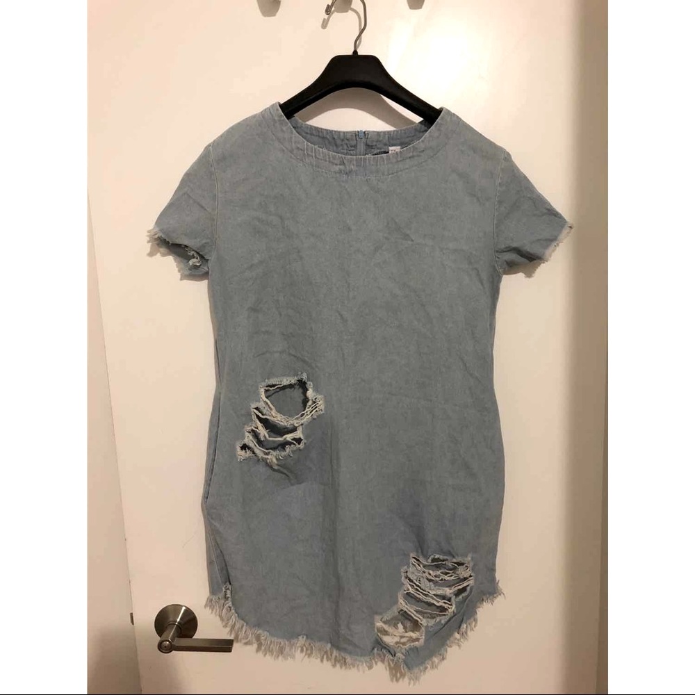 Jean T-Shirt Dress